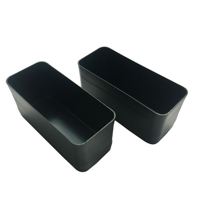 China plastic manufacturer customized vacuum forming abs large rectangular storage box food grade packaging container with lid