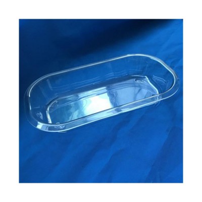 Custom Factory price clear and transparent PC plastic square packaging container